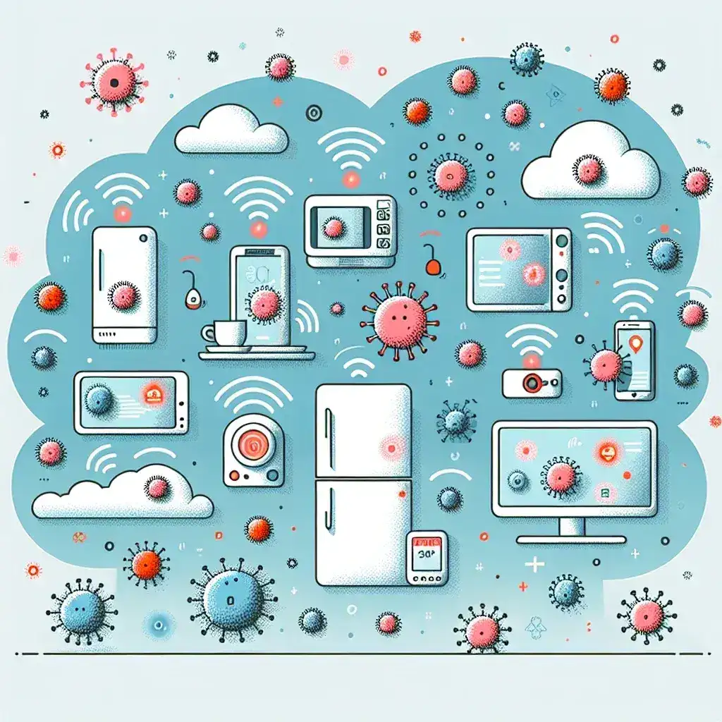 ¿Cómo afectan los virus a los dispositivos IoT (Internet de las cosas)?
