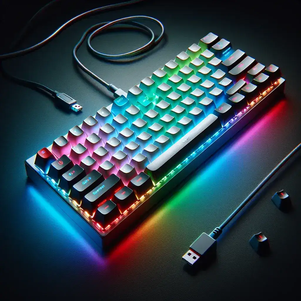 ¿Pueden los teclados mecánicos con cable tener iluminación RGB?