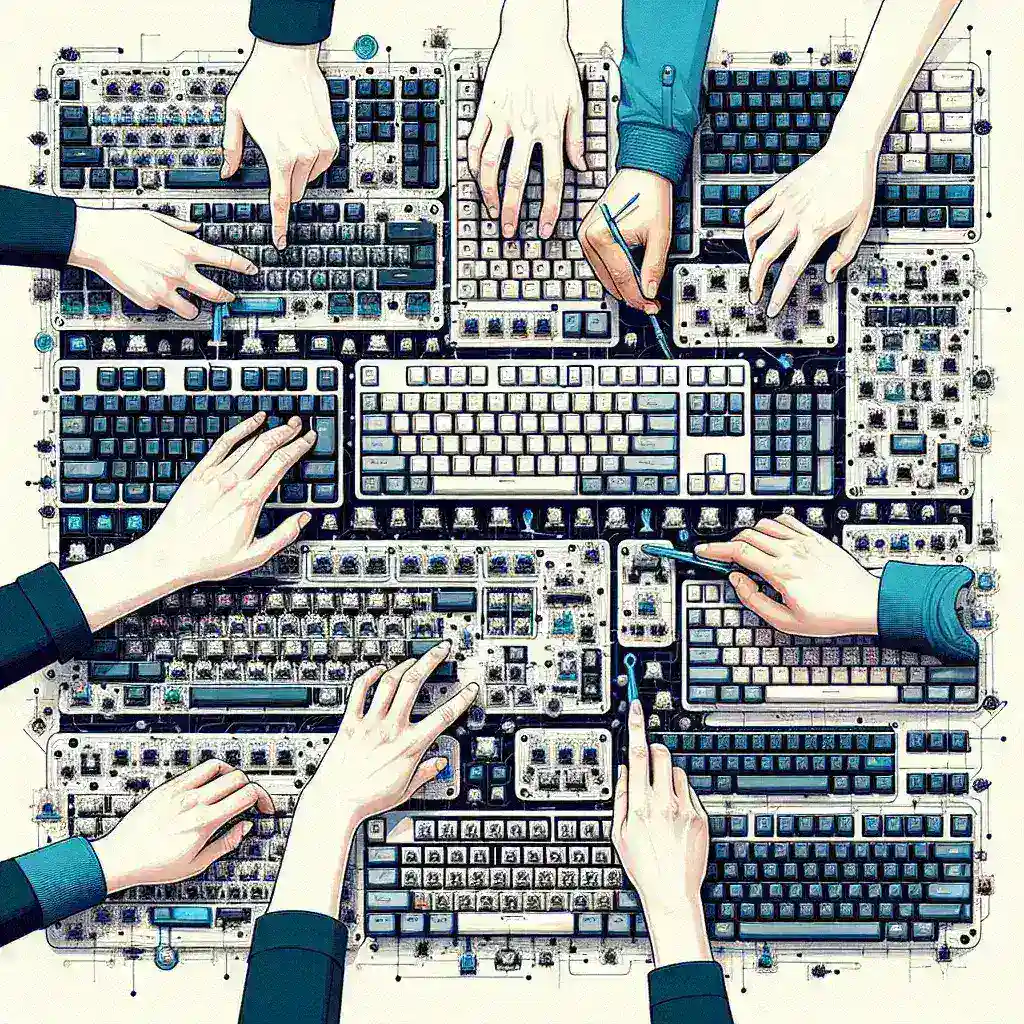 Teclados mecánicos para gaming: Comparativa de switches