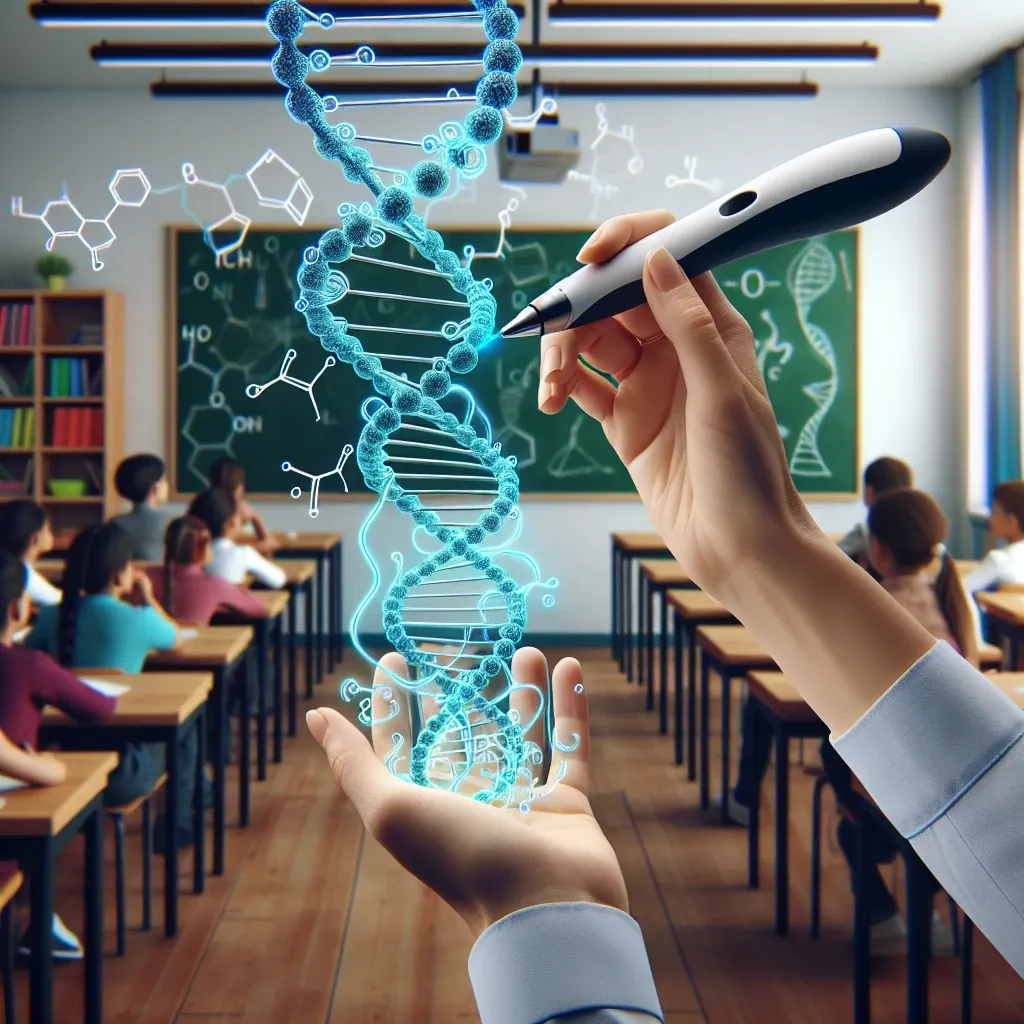 ¿Cómo crear modelos con bolígrafo 3D para propósitos educativos?