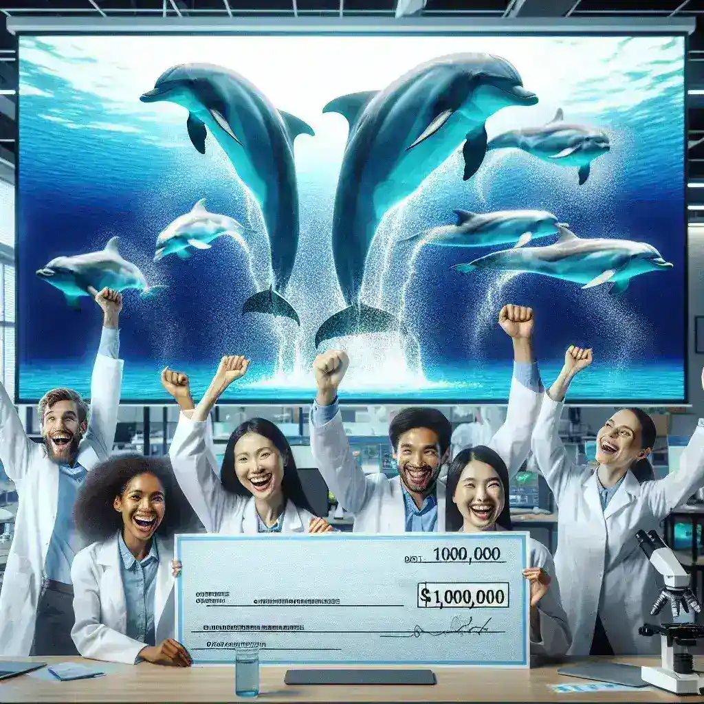 Investigadores ganan premio de $100,000 por estudiar comunicación de delfines