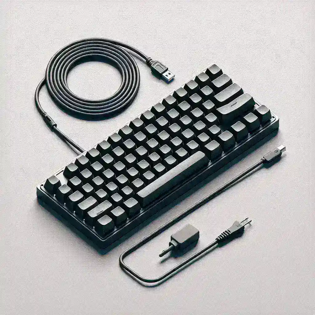¿Los teclados mecánicos con cable vienen con cables desmontables?