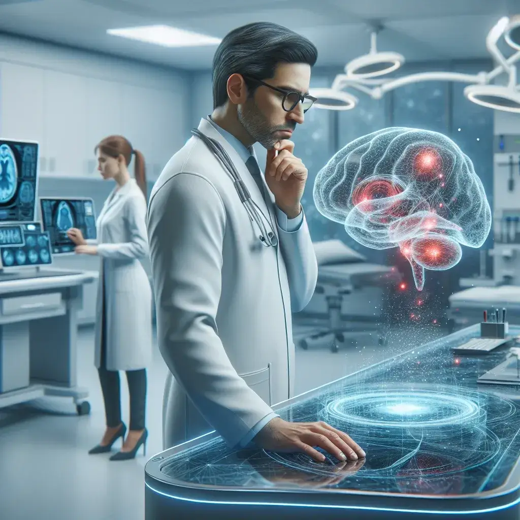 "Hospitales en Madrid implementan algoritmos de inteligencia artificial para el análisis avanzado de tumores cerebrales, mejorando la precisión en diagnósticos médicos."